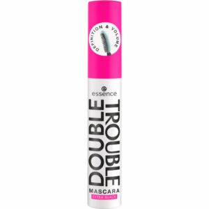 Máscara De Pestañas Double Trouble 12 Ml Extra Black ESSENCE 12 Ml