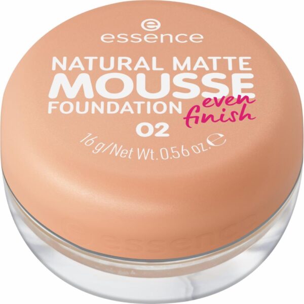 Base De Maquillaje Natural Matte Mousse Foundation ESSENCE - Imagen 6