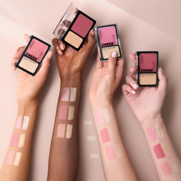 Iluminador Y Rubor En Paleta Cheek Affair CATRICE 10 G - Imagen 5