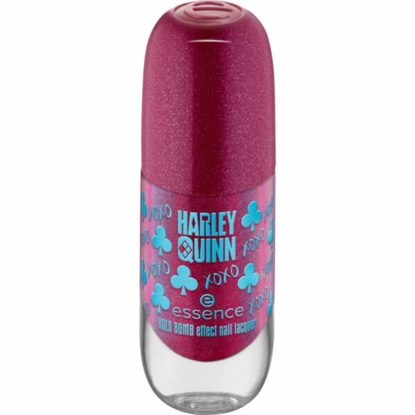 Esmalte De Uñas Harley Quinn 01 Holo Bomb Effect Nail Lacquer ESSENCE 8 Ml