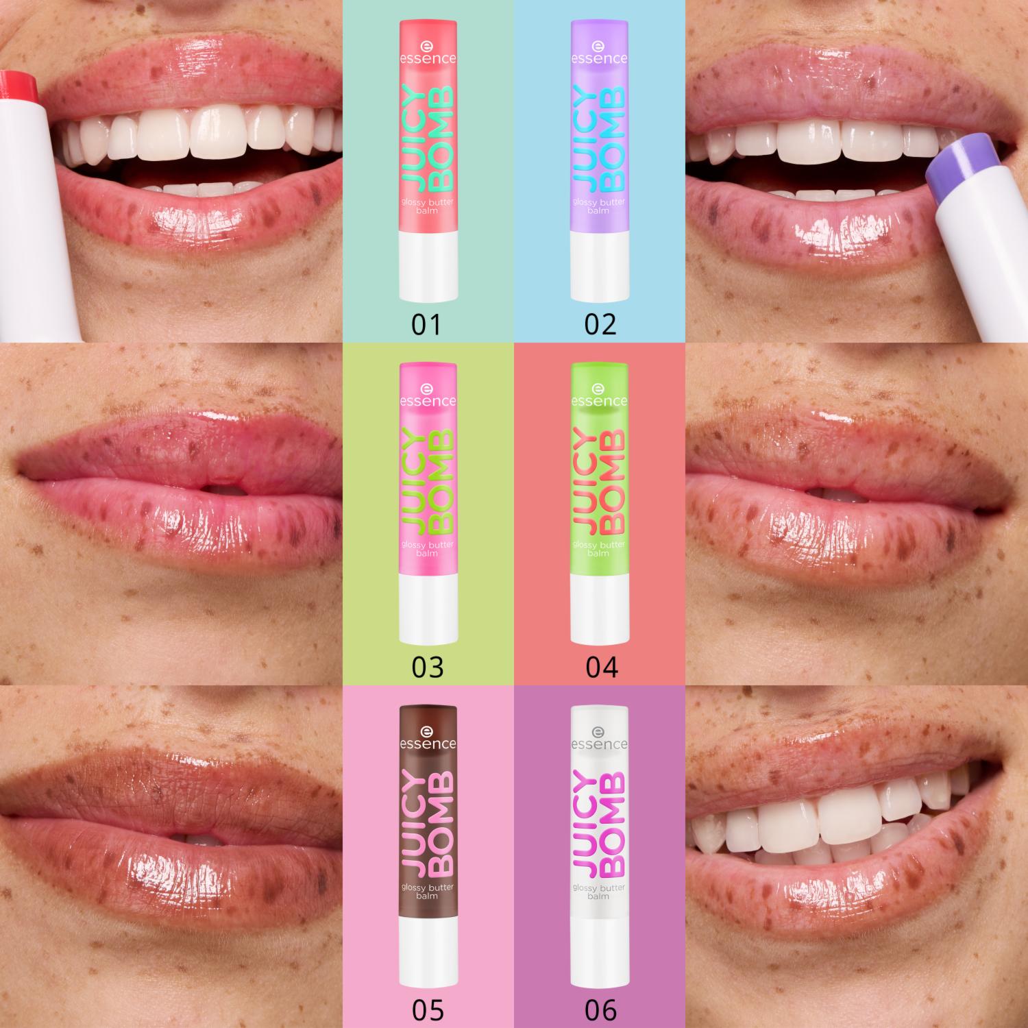 Bálsamo Labial Juicy Bomb Glossy Butter ESSENCE - Imagen 2