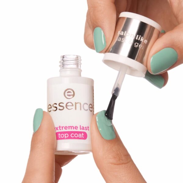 Esmalte De Uñas Extreme Last Top Coat ESSENCE 8 Ml - Imagen 5