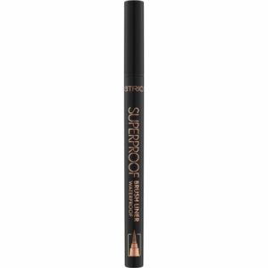 Delineador De Ojos Líquido Superproof Brush Liner Waterproof CATRICE