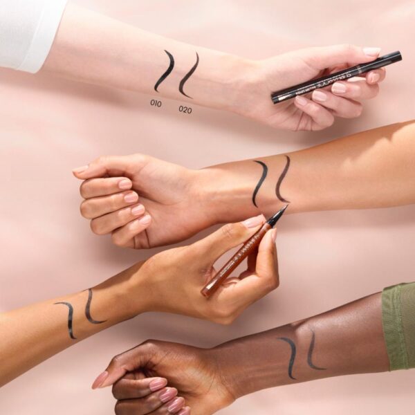 Delineador De Ojos Líquido Superproof Brush Liner Waterproof CATRICE - Imagen 7