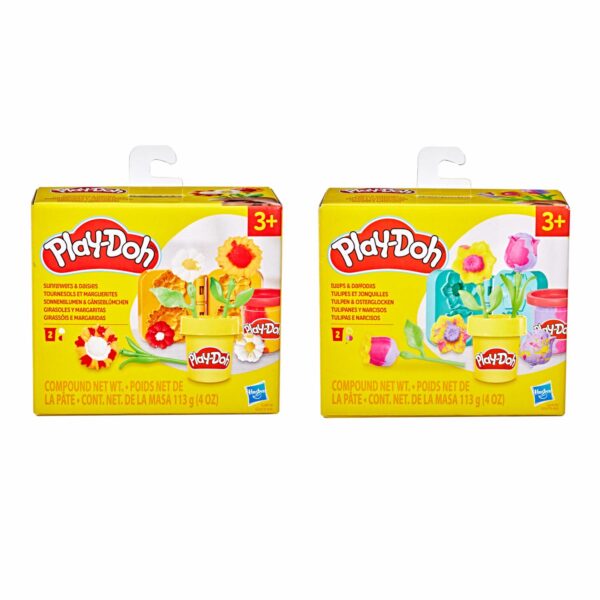 Masa Moldeable Pequeñas Flores PLAY DOH Modelos Surtidos