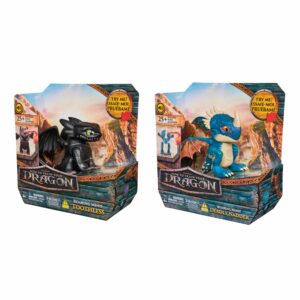 Mini Figura Interactiva COMO ENTRENAR A TU DRAGÓN Modelos Surtidos