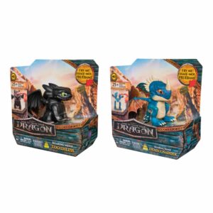 Mini Figura Interactiva COMO ENTRENAR A TU DRAGÓN Modelos Surtidos