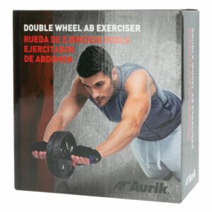 Rueda De Ejercicios Doble AURIK Plástica