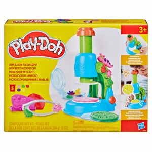 Masa Moldeable Microscopio Luminoso PLAY DOH Incluye Accesorios