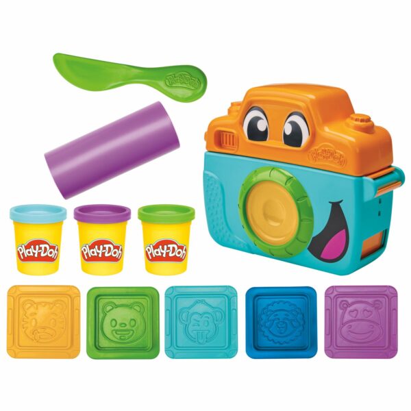 Masa Moldeable Divertido Set De Fotos PLAY DOH Incluye Accesorios - Imagen 3