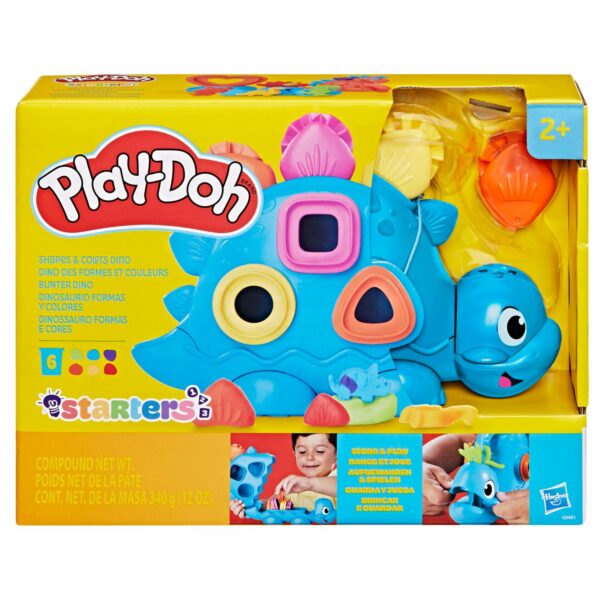 Masa Moldeable Dinosaurio Formas Y Colores PLAY DOH Incluye Accesorios