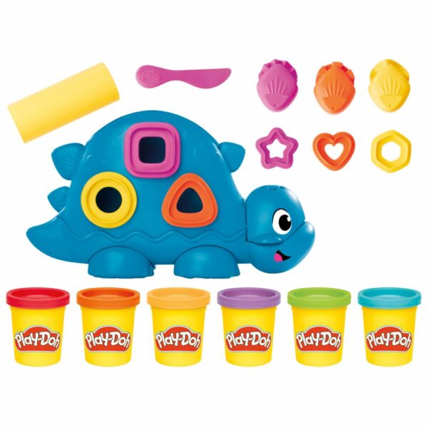 Masa Moldeable Dinosaurio Formas Y Colores PLAY DOH Incluye Accesorios - Imagen 3