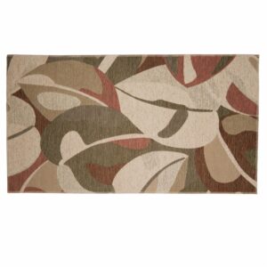 Alfombra Anais Hojas Terra Verde BALTA