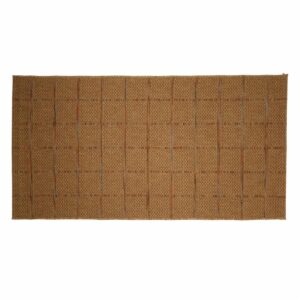 Alfombra Pérgola Cuadricula Kaki BALTA 150X80 Cm