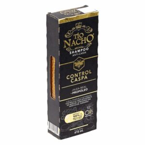 Shampoo Anti-Caída Control Caspa Jalea Real Y Propóleo TIO NACHO 415 ML