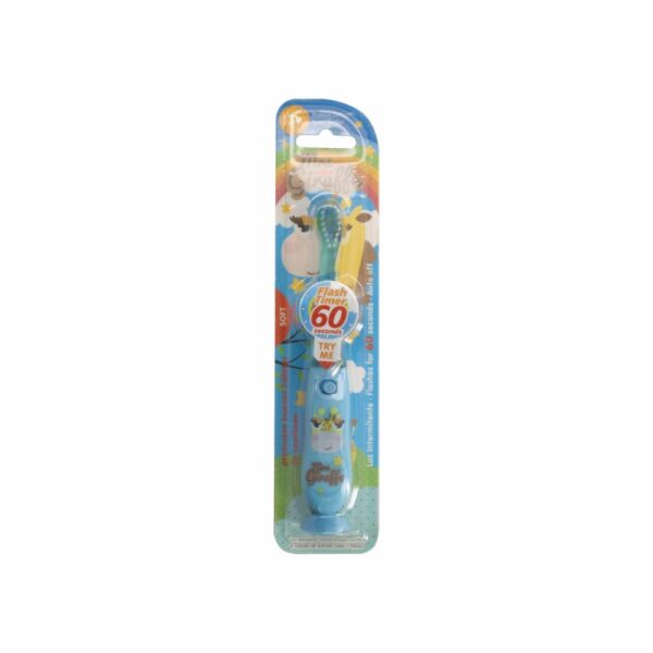 Cepillo Dental Infantil Mrs. Giraffe Con Luz CALISCO 1 U