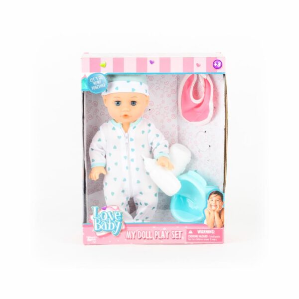 Set De Juego Bebé En Entrenamiento LOVE BABY Incluye Accesorios