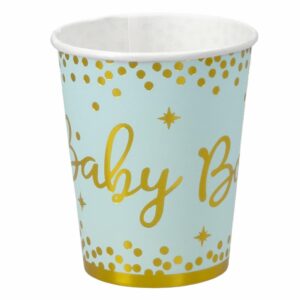 Vaso Baby Boy 8 Oz IMPOR.CUMPLEANOS X 10 Uds