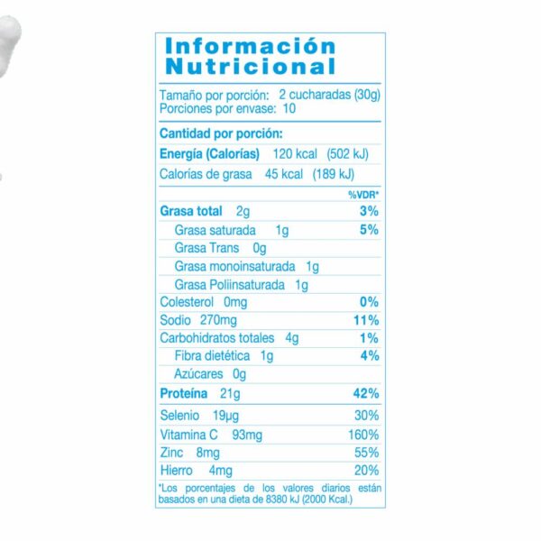 Proteína En Polvo Performance  Maracuyá Crema de Coco Tropical Splash AWA NUTRITION 300 G - Imagen 2