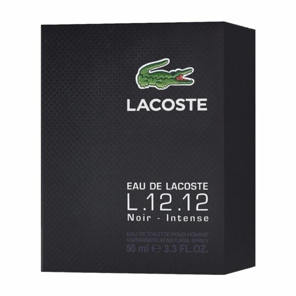 Fragancia Para Caballero L 12.12 Noir LACOSTE EDP 50 ml - Imagen 2