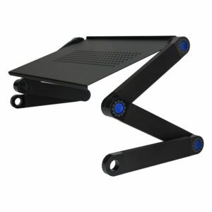 Mesa Para Laptop Multifuncional Con Aleación De Aluminio SONO ITALY Negro