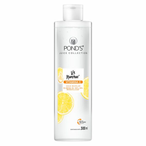 Agua Micelar Juice Collection Anti Manchas Con Vitamina C POND´S 300 Ml - Imagen 2