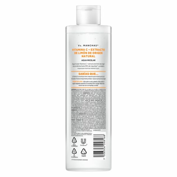 Agua Micelar Juice Collection Anti Manchas Con Vitamina C POND´S 300 Ml - Imagen 3