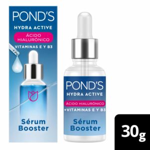 Sérum Facial Concentrado Hydra Active  Con Ácido Hyalurónico + Vitaminas E Y B3 POND´S 30 G