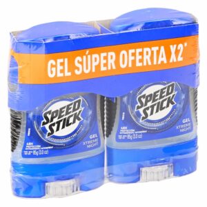 Desodorante En Gel Para Hombre Xtreme Nigth SPEED STICK 2 X 85 G