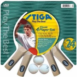 Set De Raqueta + Poste + Pelotas STIGA Set