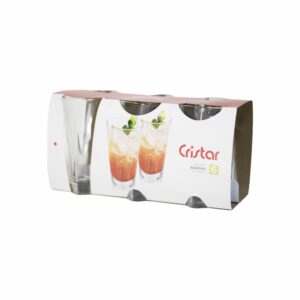 Set Vaso Niza Bebidas 0615cl CRISTAR X 6 Uds