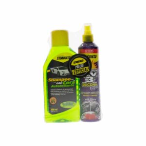 Pack Automotriz Silicona Y Shampoo SIMONIZ Unidad