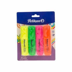 Resaltador Flash De Colores Surtidos PELIKAN X1