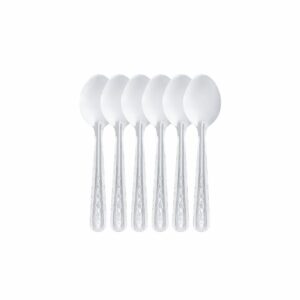 Set Cucharas Tinto Primaveral INCAMETAL 6 Piezas