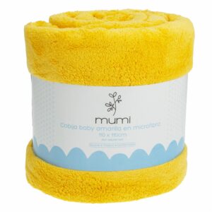 Cobija Baby Amarilla MUMI 110X110 Cm