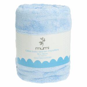 Cobija Baby Azul MUMI 110X110 Cm