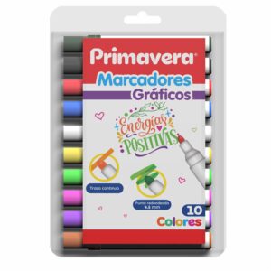 Marcadores Grafico De Colores PRIMAVERA X 10 Uds