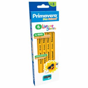 Lápiz Pre-School PRIMAVERA X 6 Unds