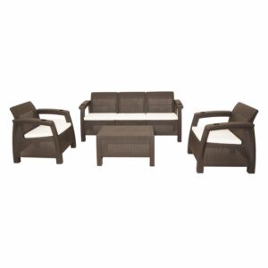 Juego De Sala Ferrara Elegance PLÁSTICOS MQ