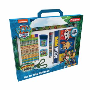 Kit Escolar Paw Patrol Para Niño PRIMAVERA 20 Piezas