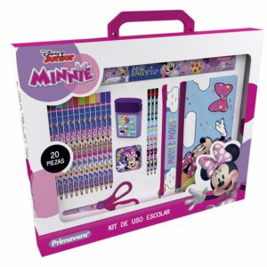 Kit Escolar Minnie PRIMAVERA 20 Piezas