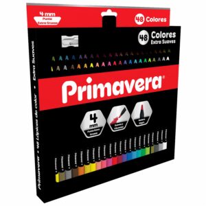 Lápices De Colores Black Triangular PRIMAVERA X 48 Uds