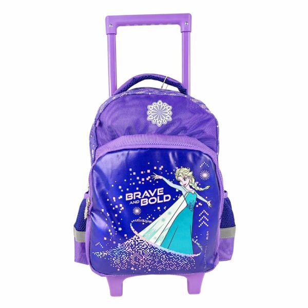 Mochila Escolar Trolley Para Niña Diseño Frozen 2 Elsa PRIMAVERA - Imagen 2