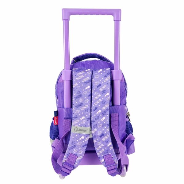 Mochila Escolar Trolley Para Niña Diseño Frozen 2 Elsa PRIMAVERA - Imagen 5
