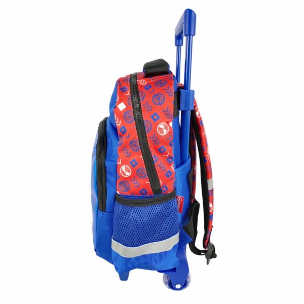 Mochila Escolar Trolley Para Niño Diseño Spiderman PRIMAVERA - Imagen 4