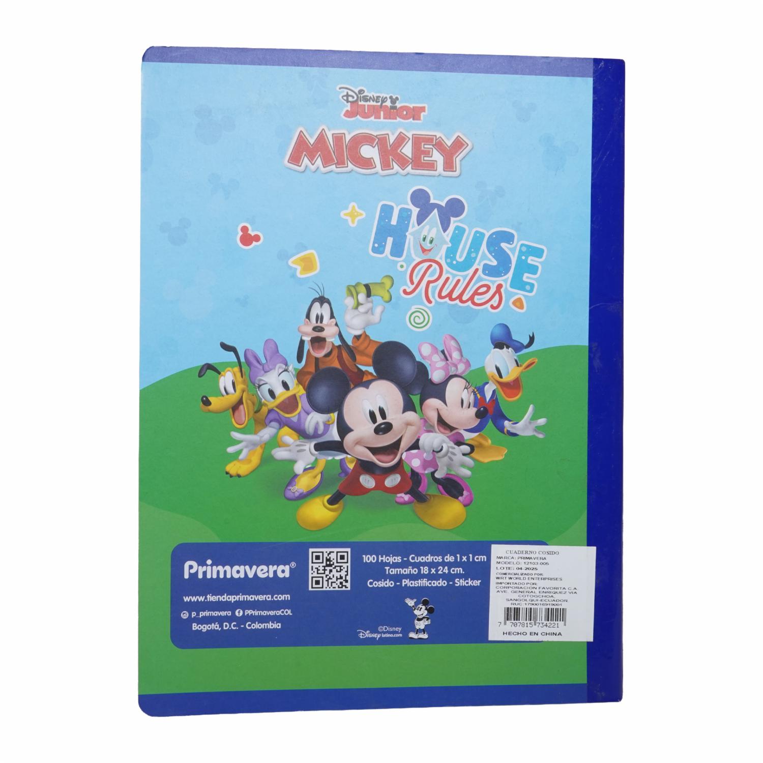 Cuaderno Cosido Parvulario PRIMAVERA 100 Hojas - Imagen 2