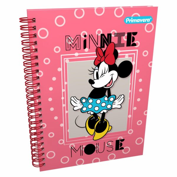 Cuaderno Argollado Cuadros Minnie Mouse PRIMAVERA 100 Hojas - Imagen 3
