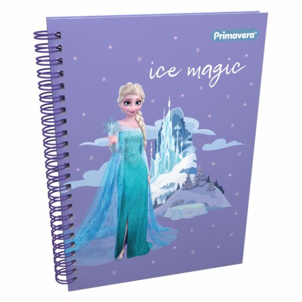 Cuaderno Argollado Cuadros Frozen 2 PRIMAVERA 100 Hojas - Imagen 2
