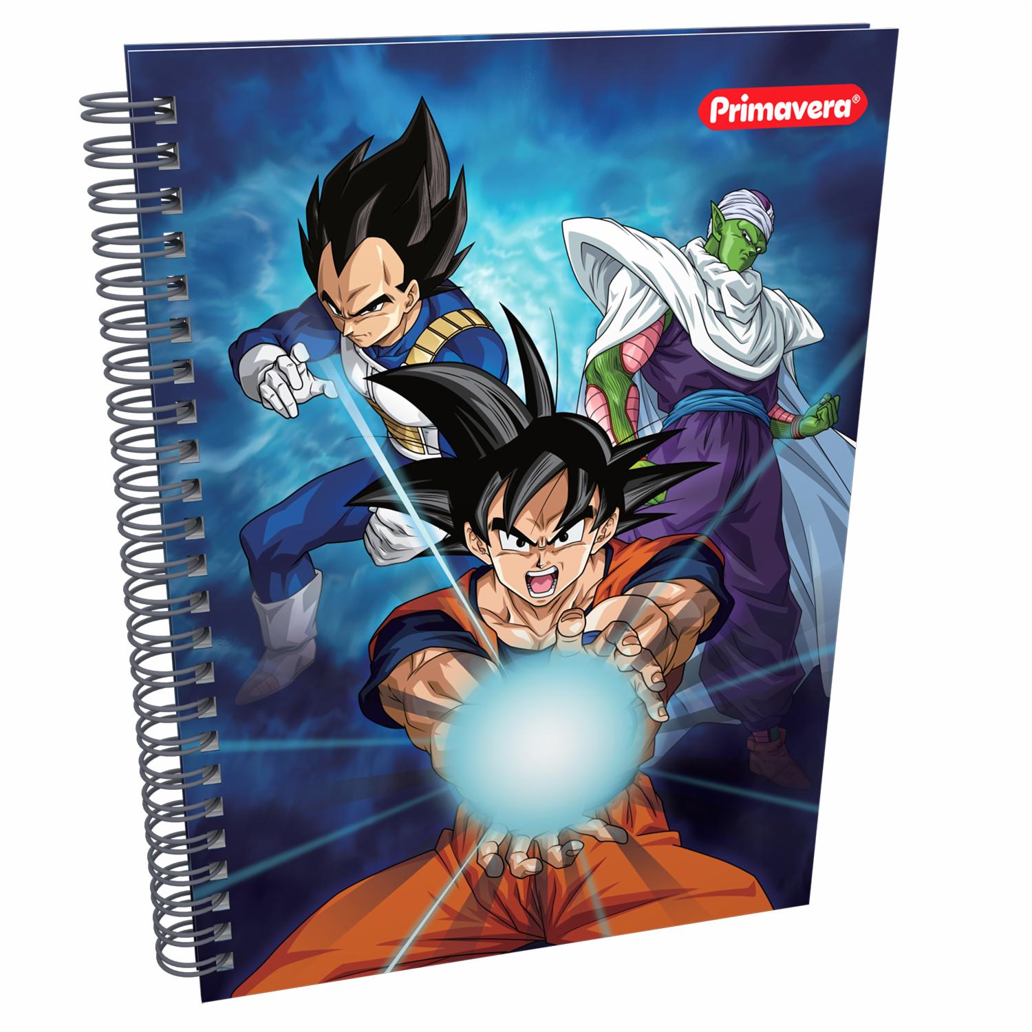 Cuaderno Argollado Cuadros Dragon Ball PRIMAVERA 100 Hojas - Imagen 3