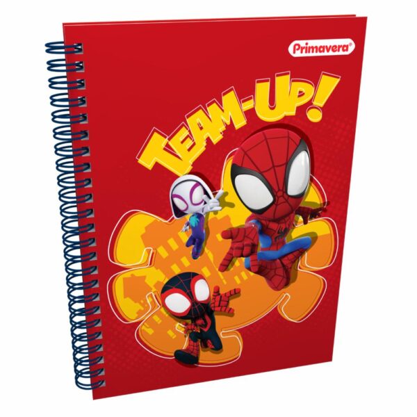 Cuaderno Argollado Cuadros Spidey PRIMAVERA 100 Hojas - Imagen 2